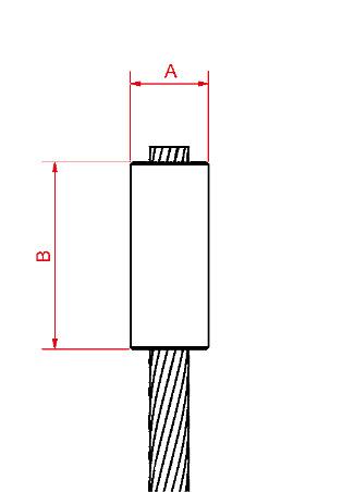 End Cap - Pince à Colliers type Colson Inox