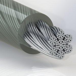 Câble métallique Flexible en acier Transparent a... - Grandado